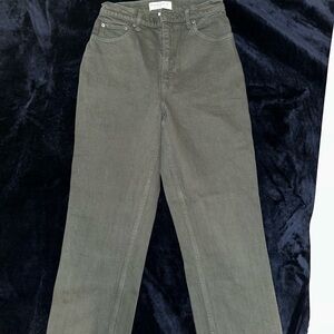 Abercrombie & Fitch Olive Straight Leg Jeans